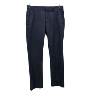 Bonobos Mens 29/30 Pants Monday Tailored Leg Ankle Navy Blue Lightweight Preppy